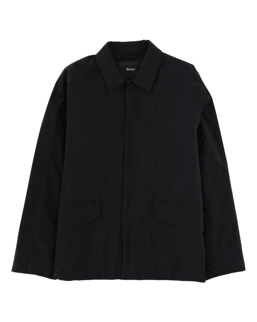 Laminar Black Overshirt Jacket