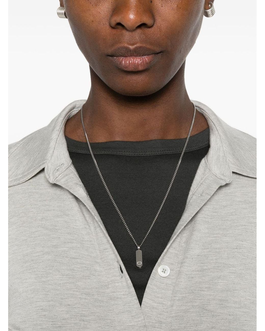 Totême White Slim Solid Shirt