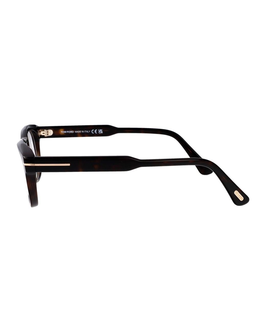 Tom Ford Brown Round Optical Ft6180 B 52