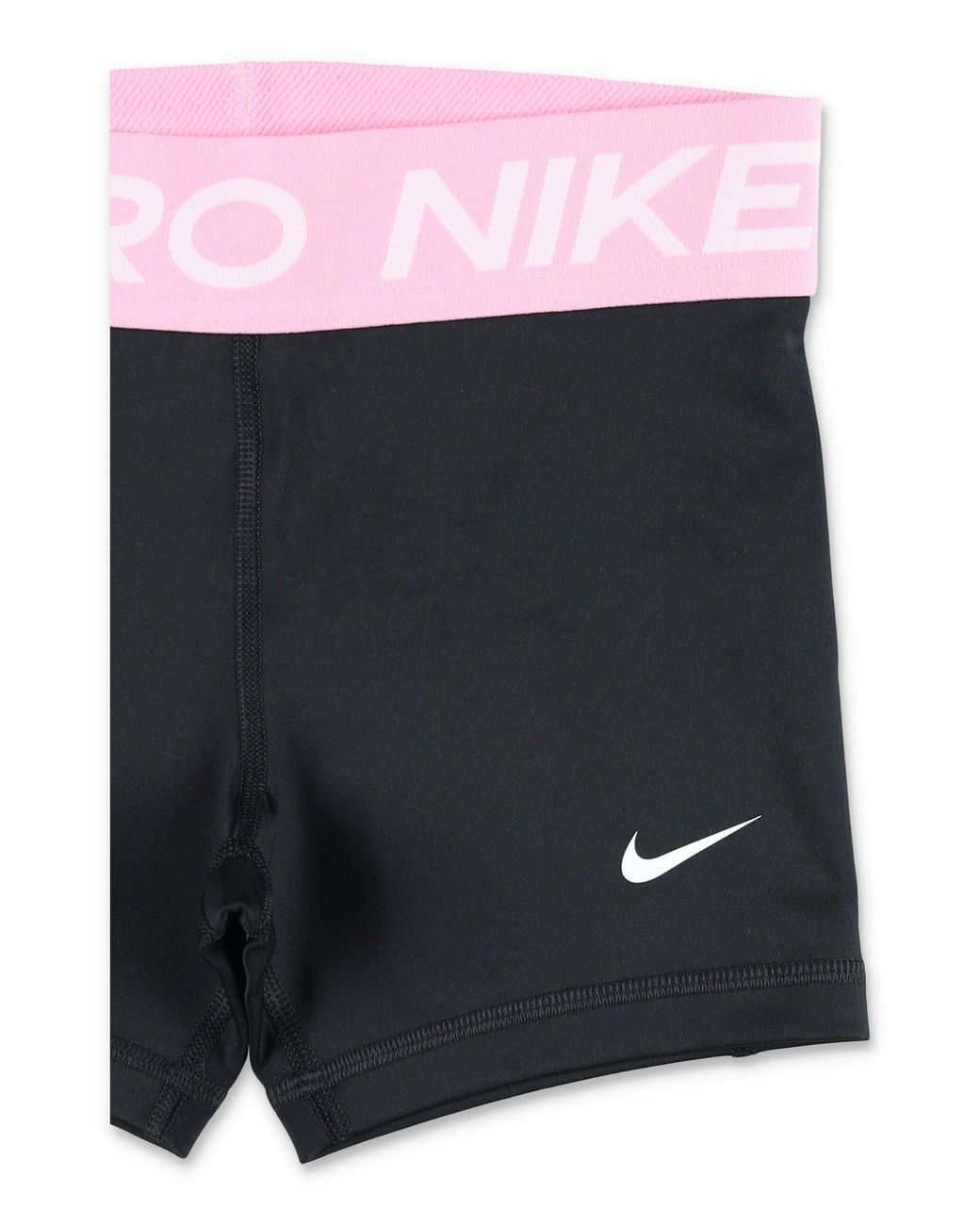 Nike Blue Pro Logo Mini Training Shorts For Girls