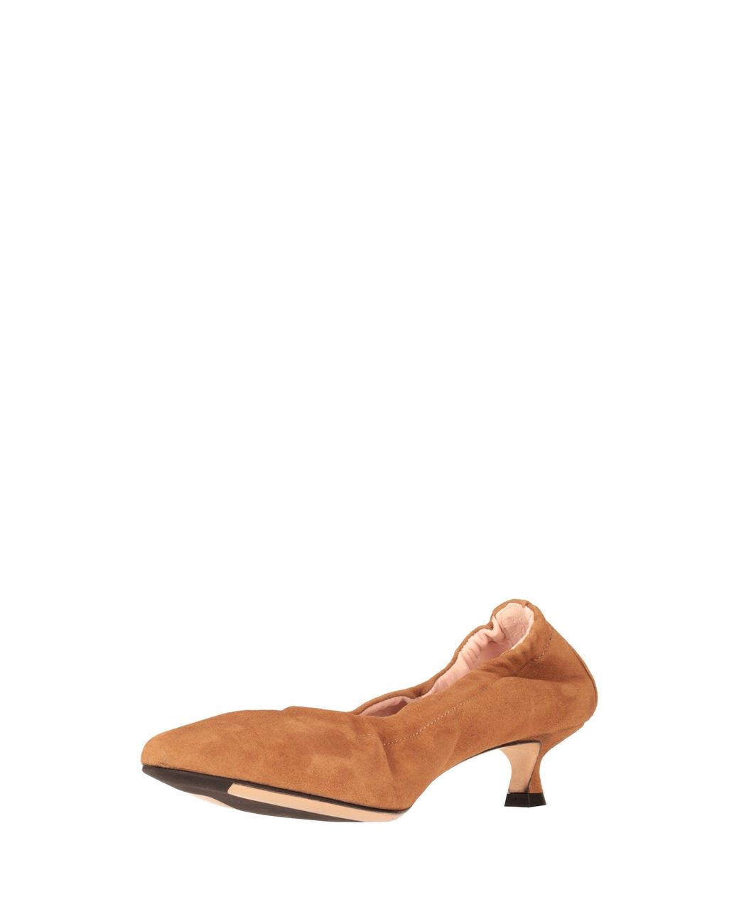 LA ROSE Brown Decollete' Elast Camoscio