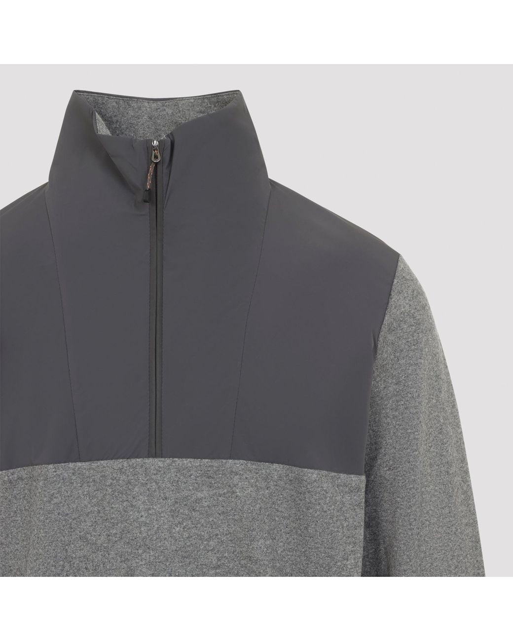 Sease Gray Zipped Skipper Jacket