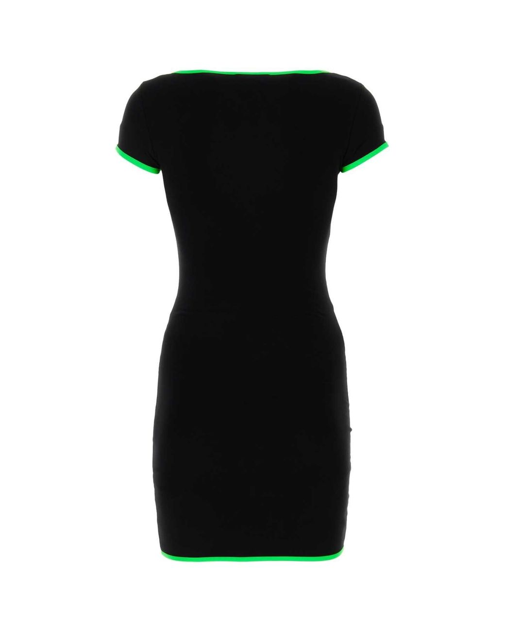 Ambush Black Stretch Viscose Mini Dress