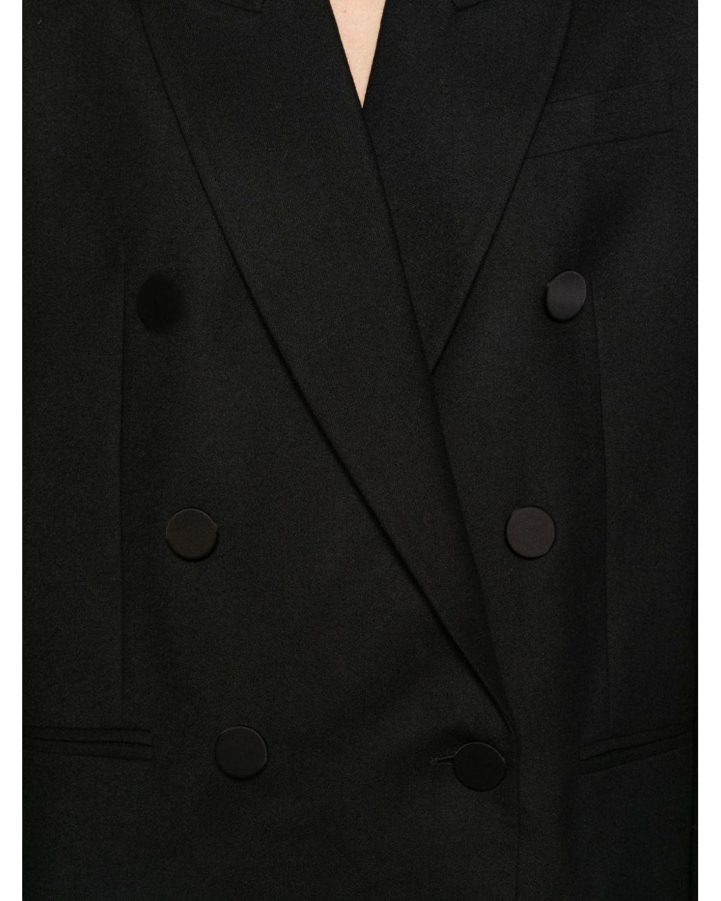 Zimmermann Black Valiant Wool Blazer Jacket