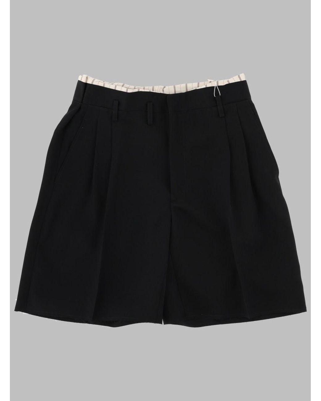 Maison Margiela Black Shorts
