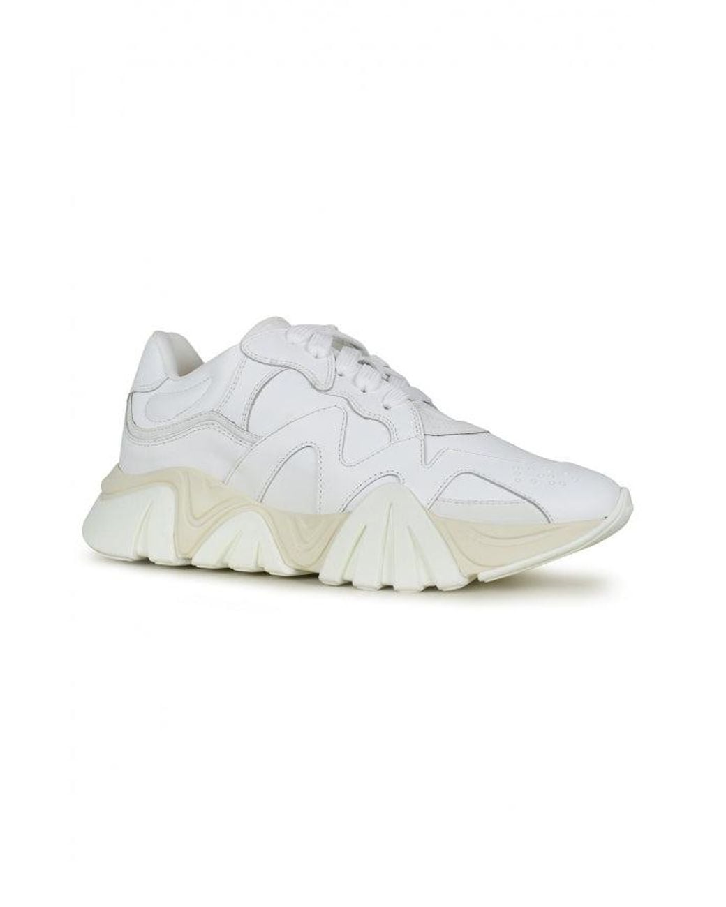 Versace White Squalo Sneakers