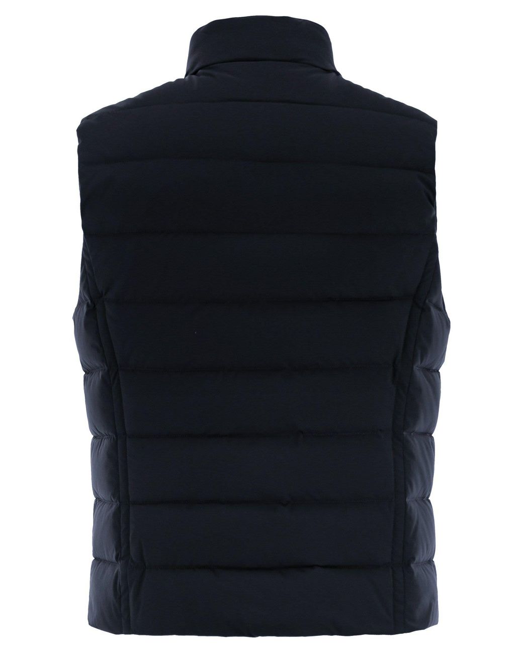 Moorer Blue Oliver Kn Padded Waistcoat for men