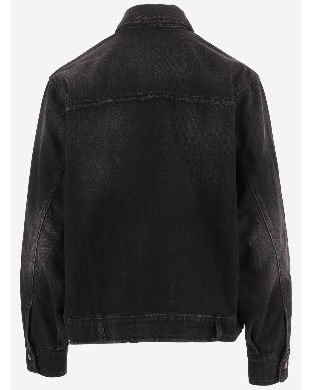 Haikure Black Shirt Cotton Denim