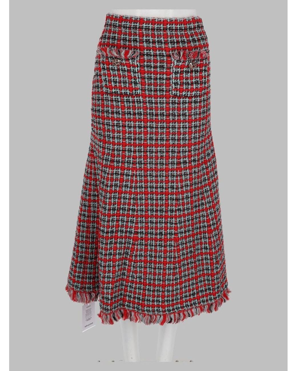 Self-Portrait Inspired Mini Skirt