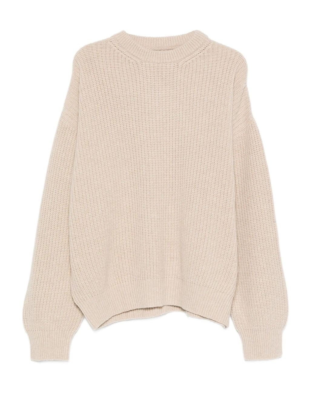 LC23 Natural Rib Stictch Sweater