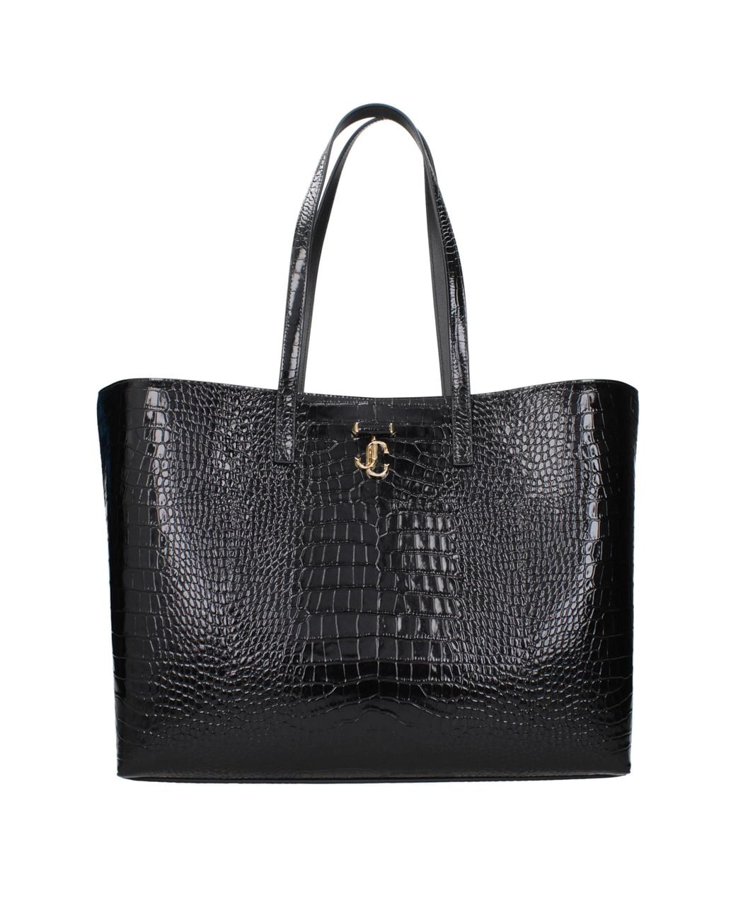 Jimmy Choo Black Shoulder Bags For Leather