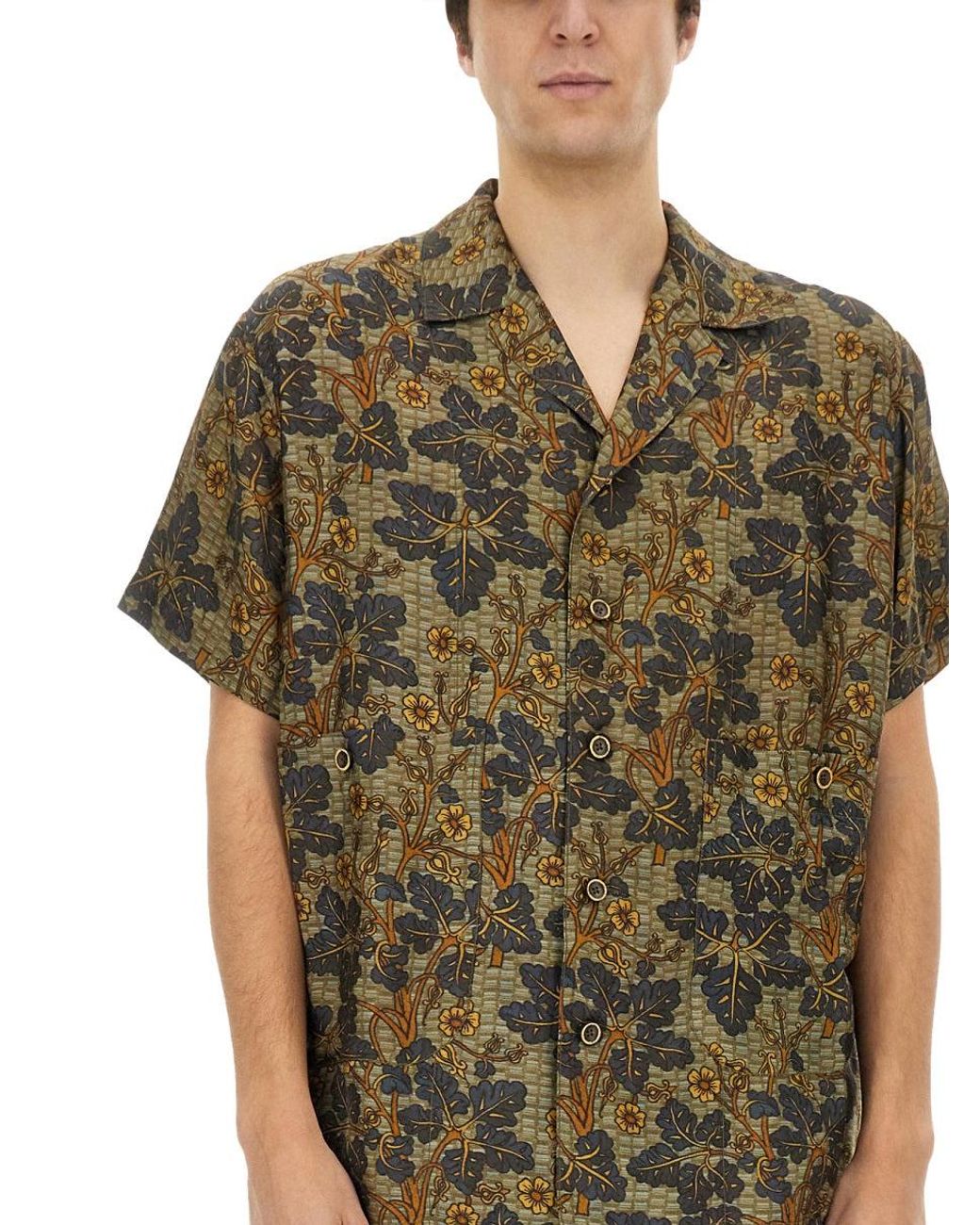 Uma Wang Green "Terry" Shirt