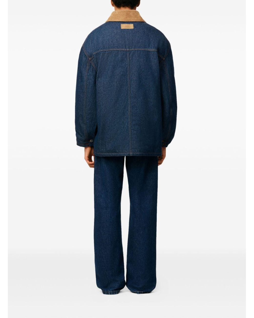 AMI Worker Denimjacke in Blue für Herren