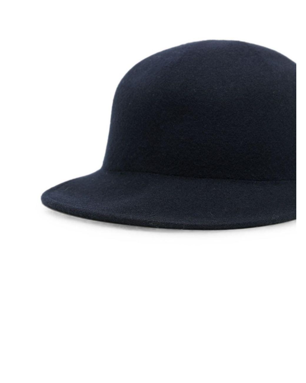 Fabiana Filippi Blue Wool Baseball Cap