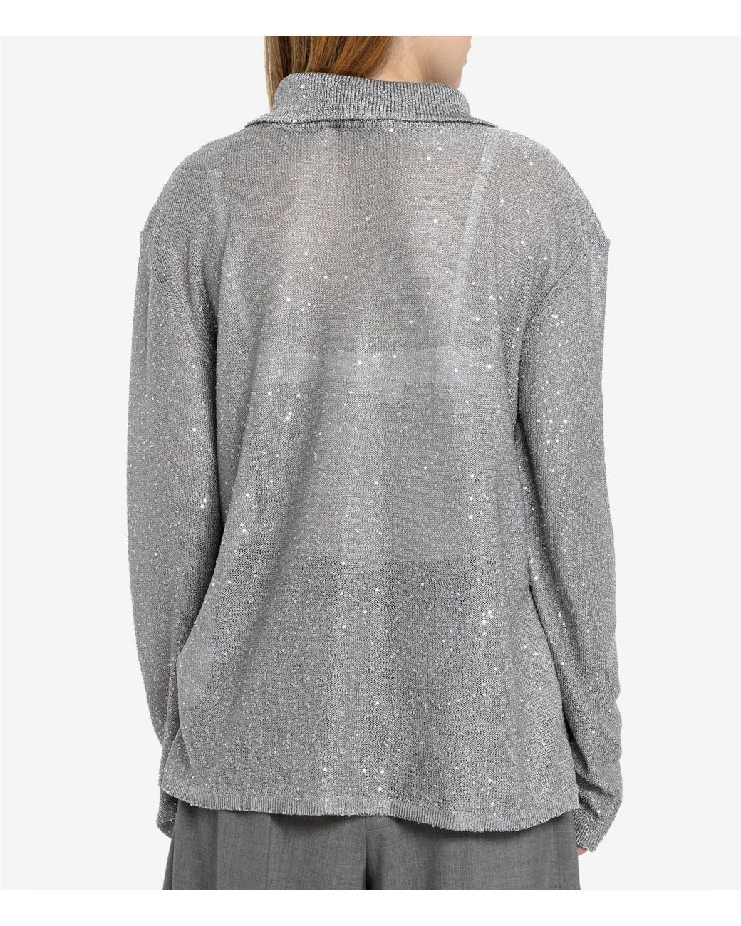MSGM Gray Sweaters