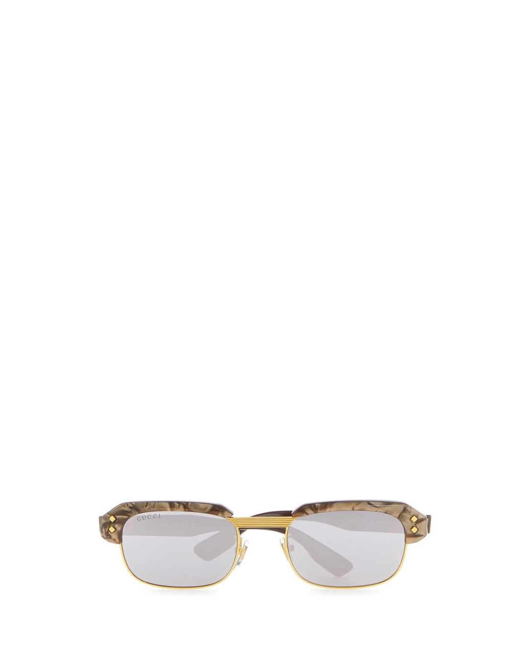 Gucci Multicolor Acetate And Metal Sunglasses