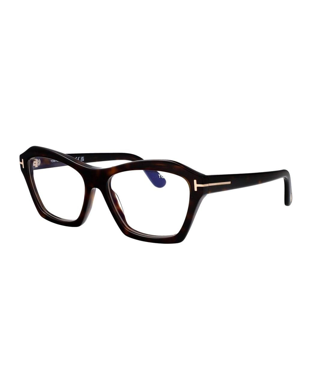 Tom Ford Black Round Optical Ft6192 B 52