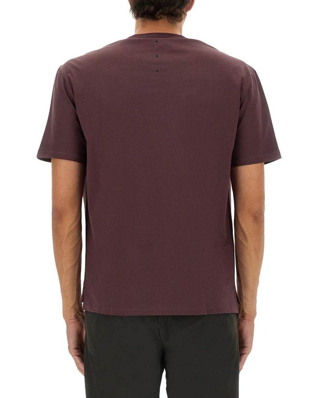 Premiata Purple T Shirt With Logo