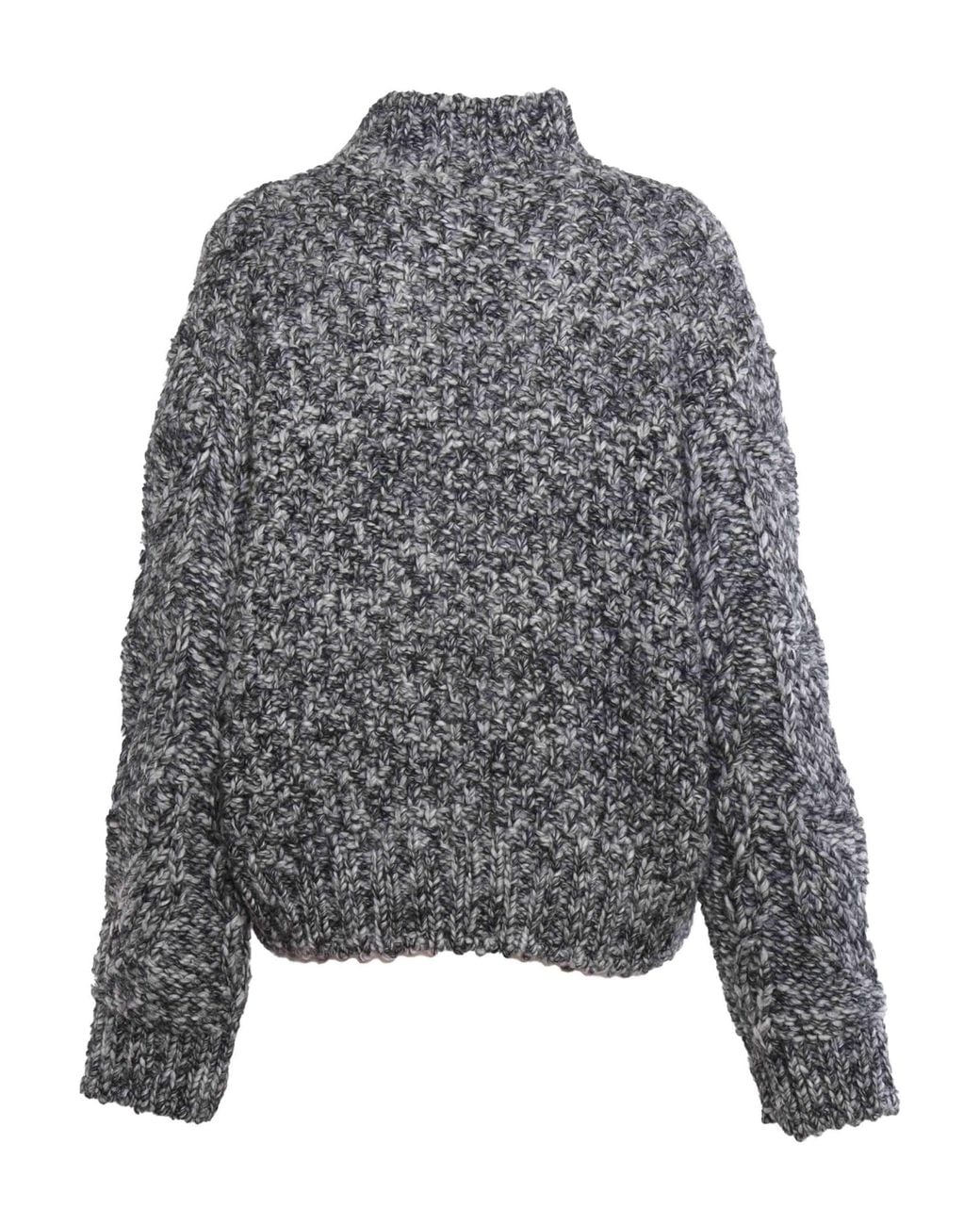 Alberta Ferretti Gray Girocoll