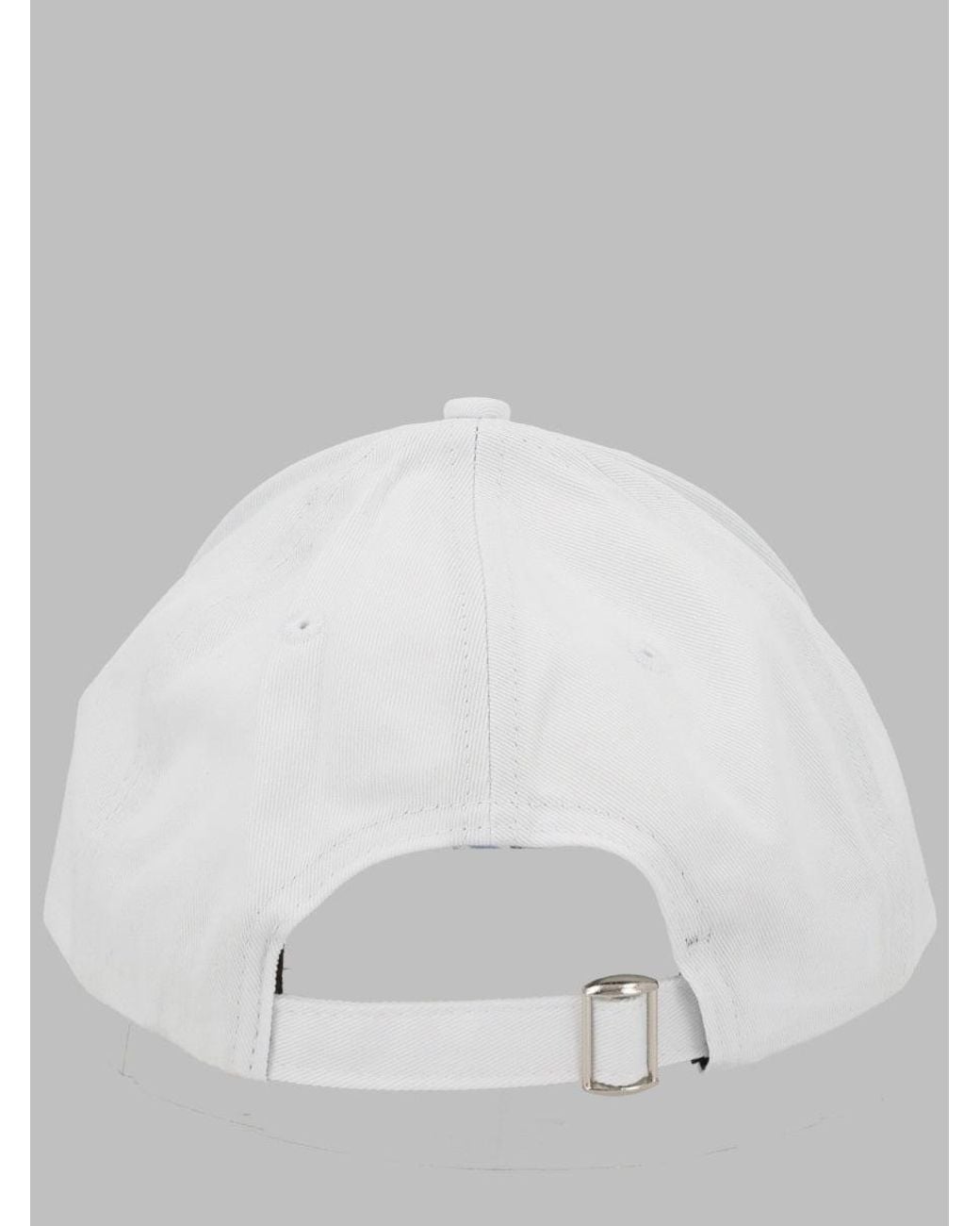 MSGM White Cotton Caps