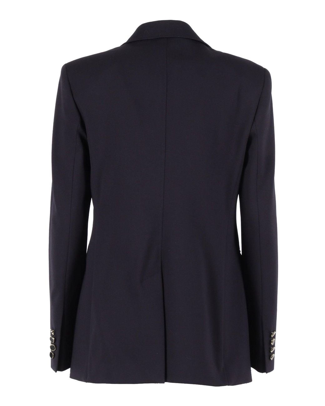 Max Mara Blue Jersey Jacket