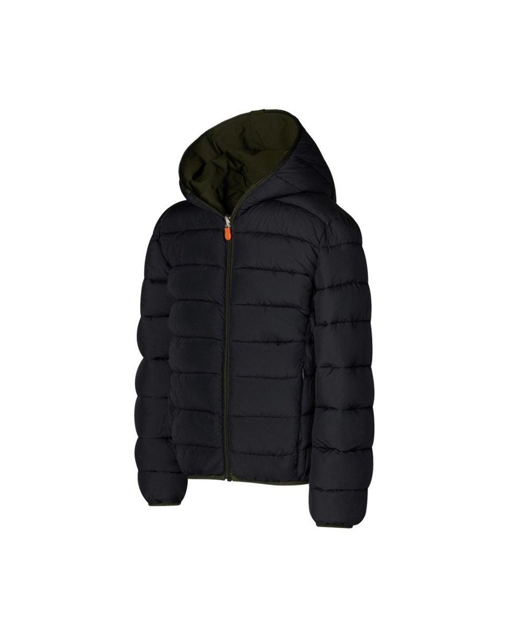 Save The Duck Black Hooded Jacket