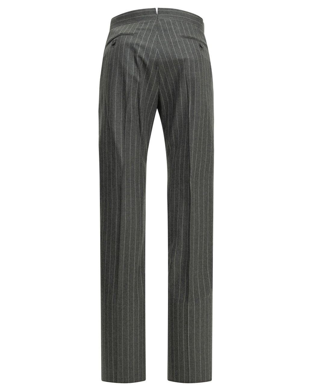 Tom Ford Gray Tailored Wool Pants for men