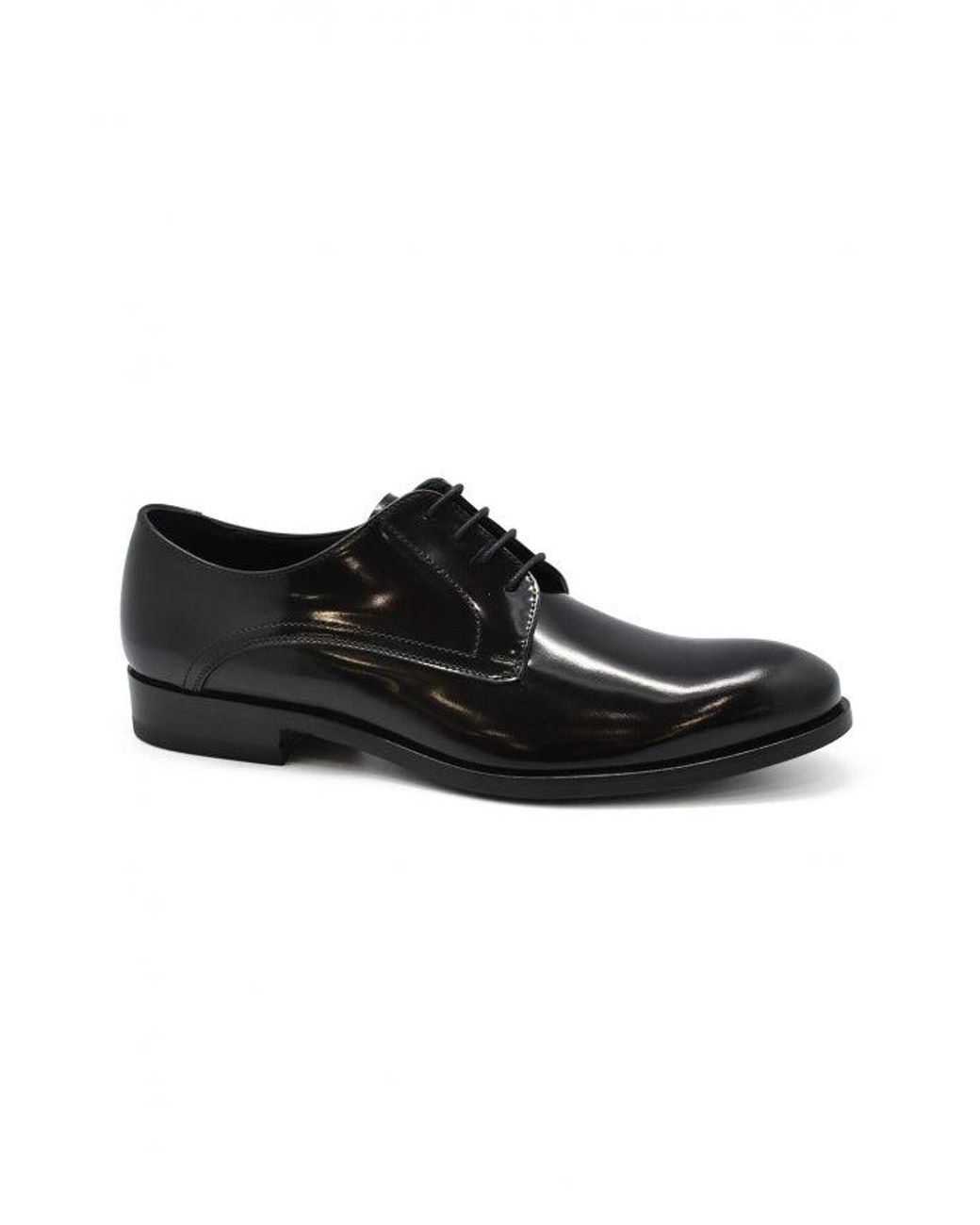 ALBERTO Black Lace Up Shoes