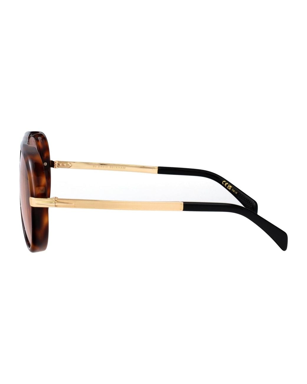 David Beckham Brown Acetate Sunglasses