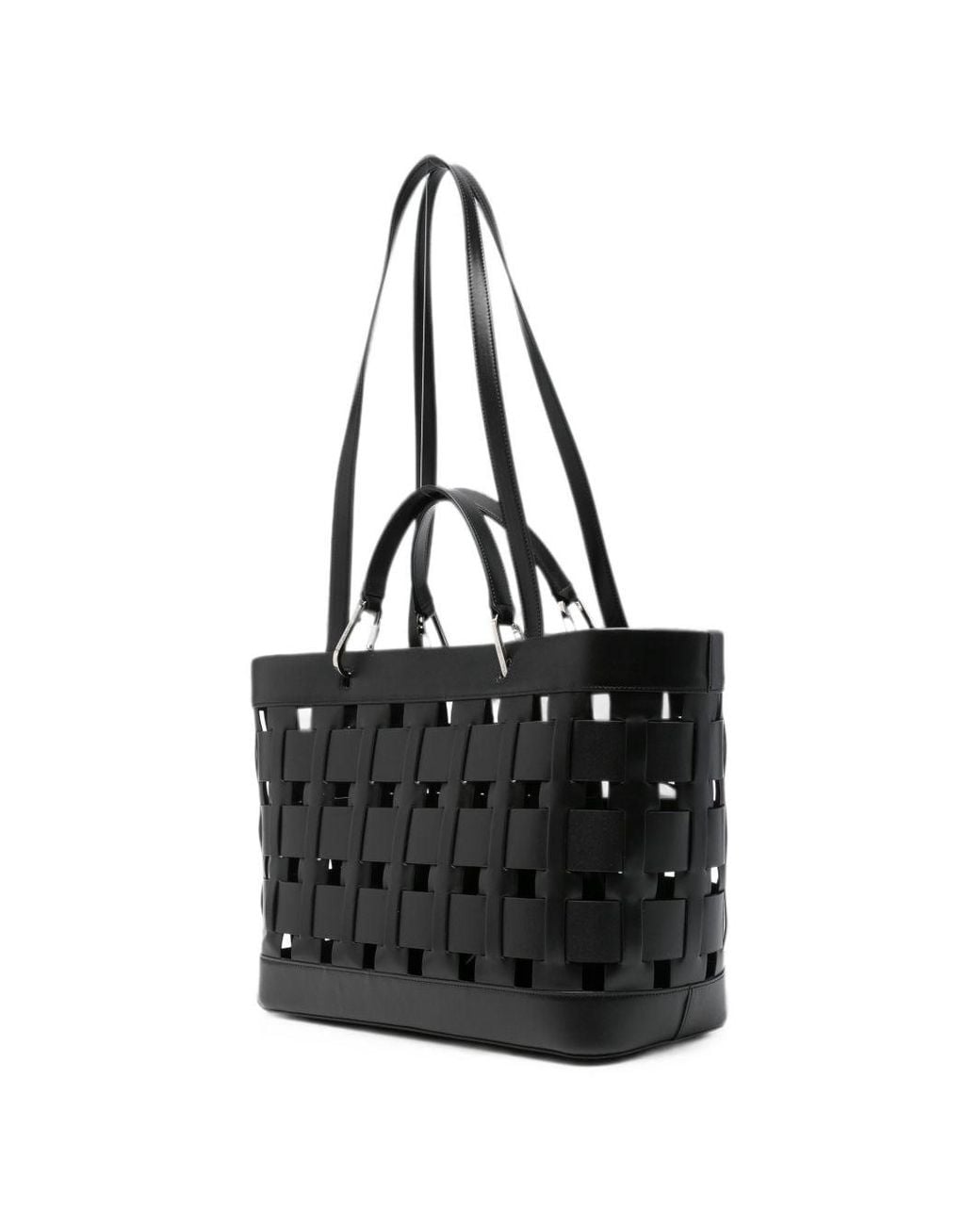 Emporio Armani Black Medium Tote Bag