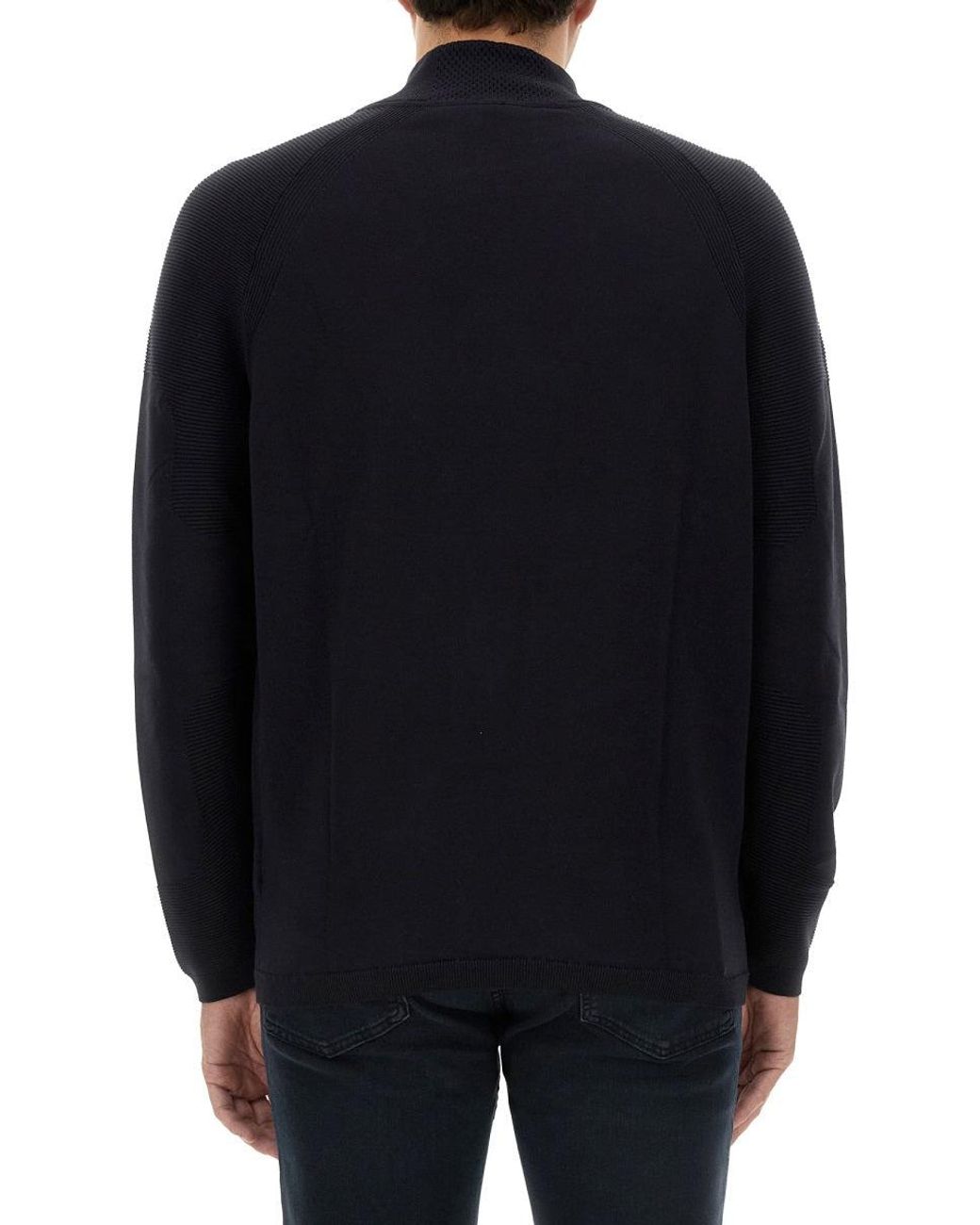 Boss Blue Sweatshirt With Logo for men