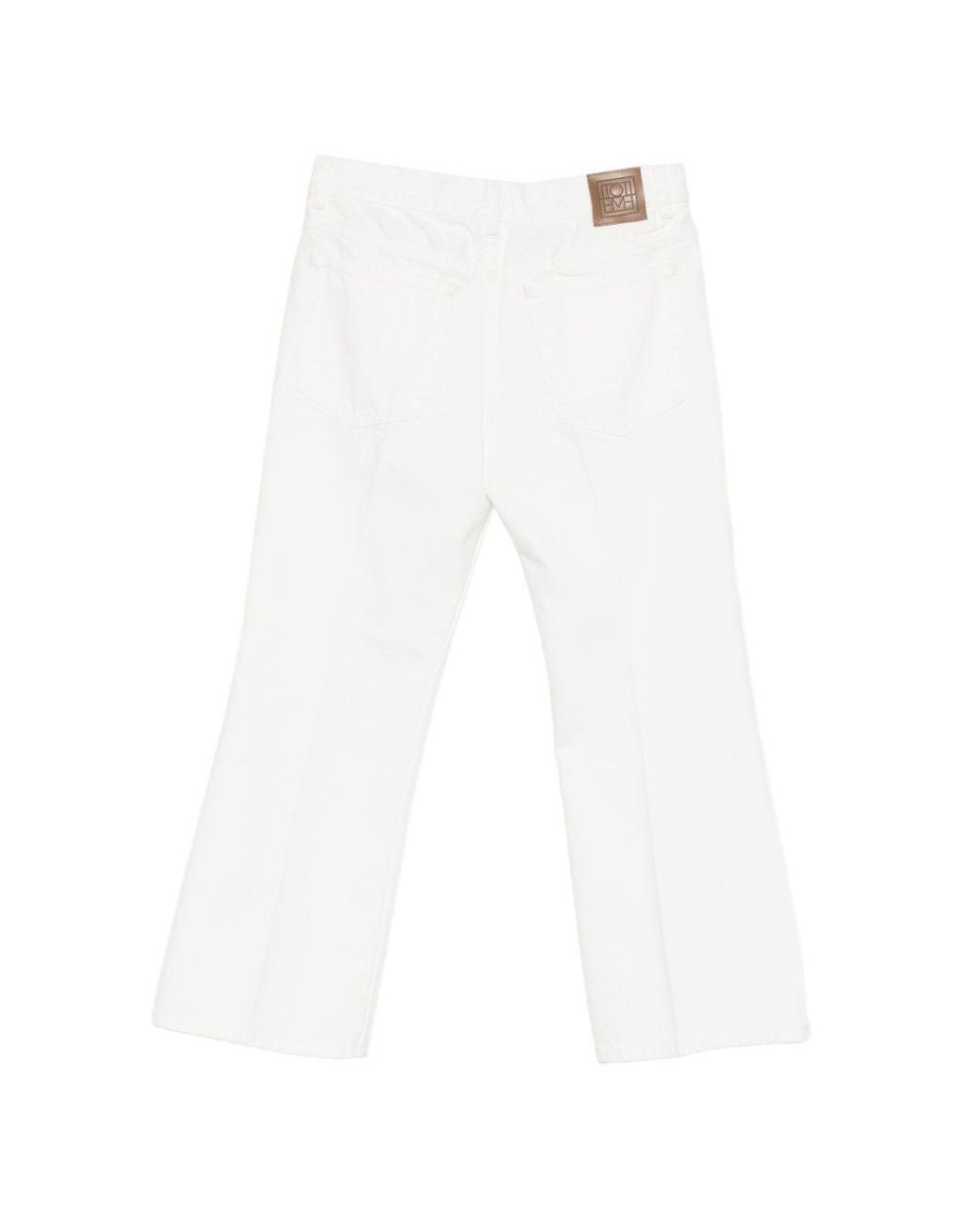 Totême White Denim Cotton Jeans