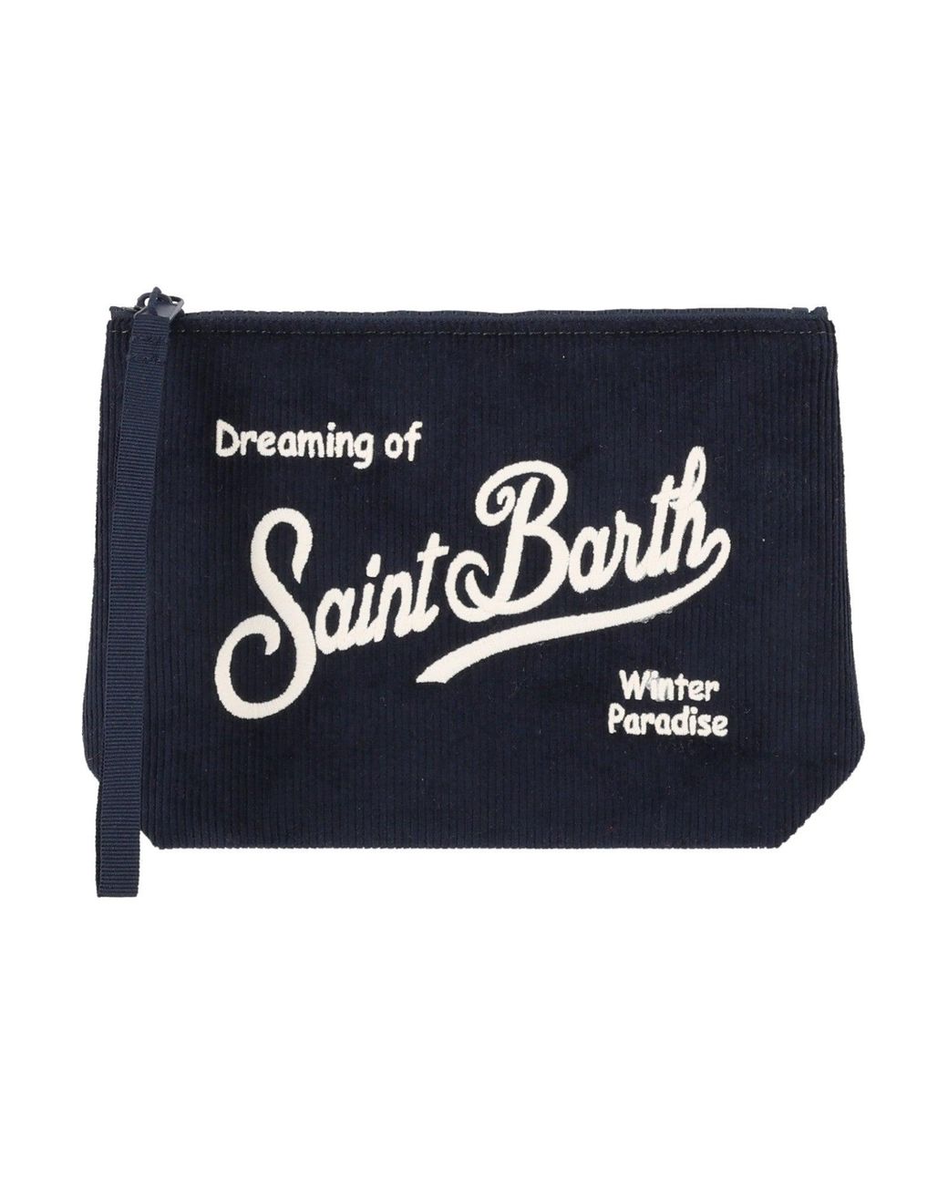 Mc2 Saint Barth Blue Aline Corduroy S 61 Emb