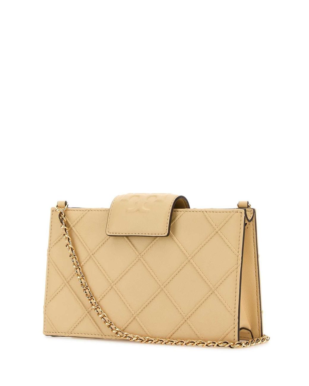 Tory Burch Natural Shoulder Bags