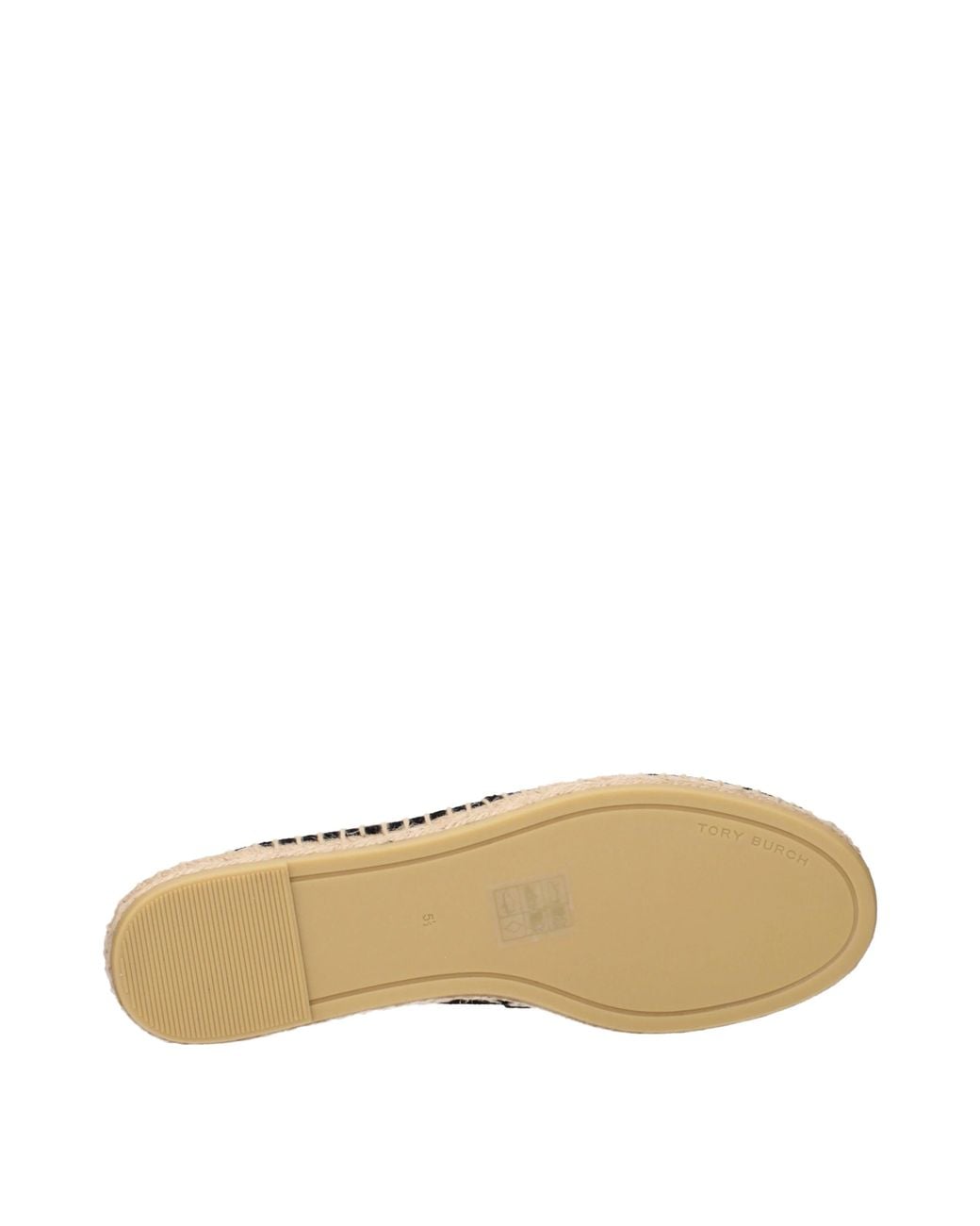 Tory Burch Blue Espadrillas Everly Cloth