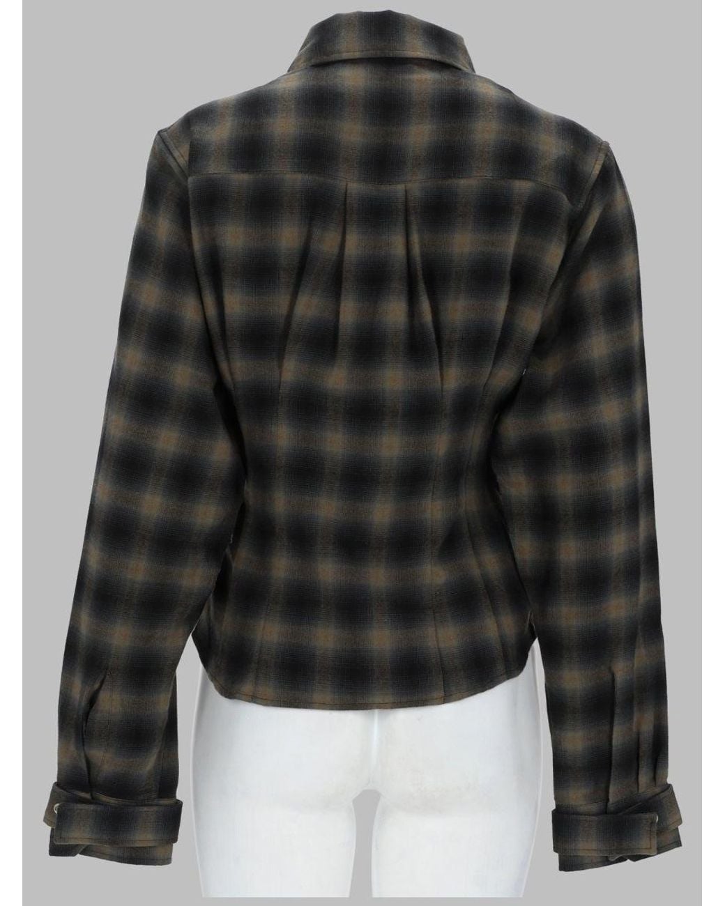 Our Legacy Black Shirt Envelop Cotton Wool