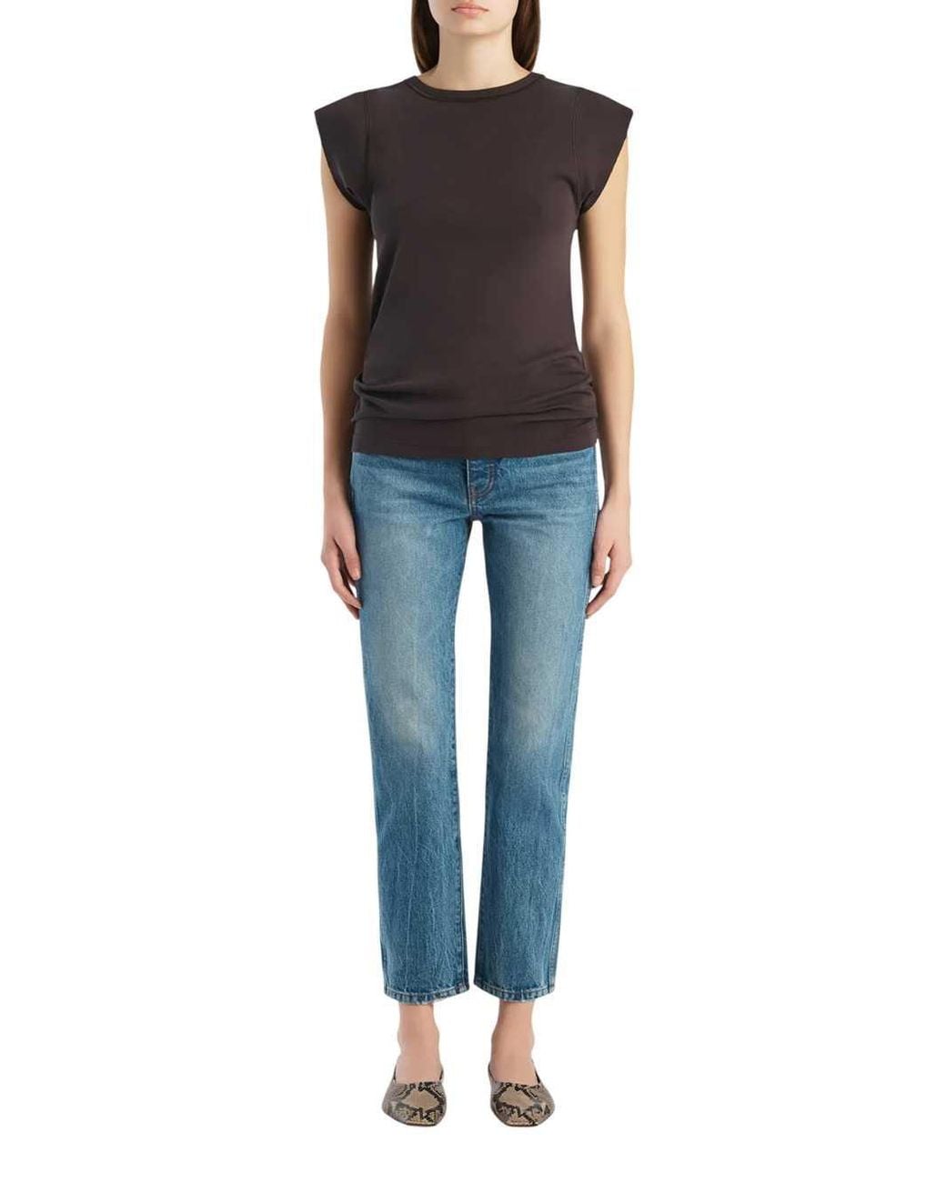 Khaite Blue Finley Jean