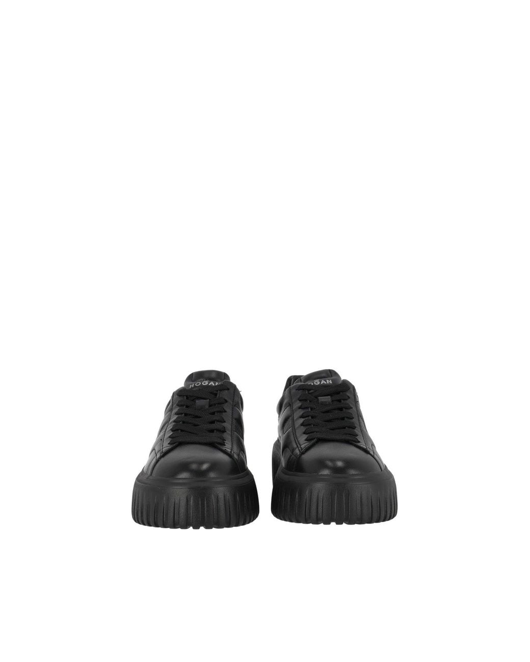 Hogan Black H Stripes Allacciato H