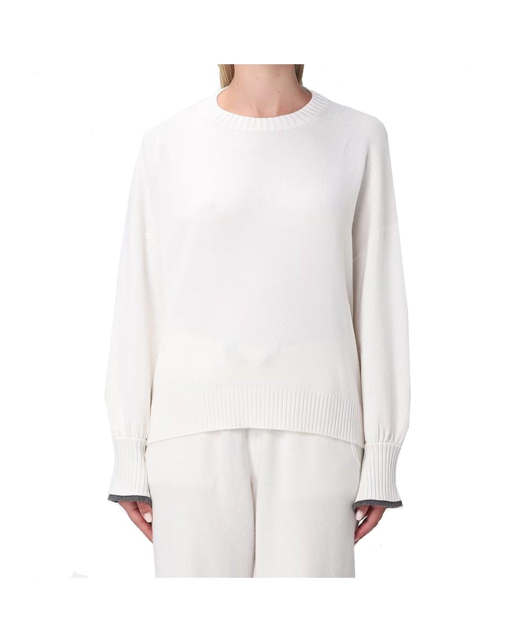 Brunello Cucinelli Purple Cashmere Sweater