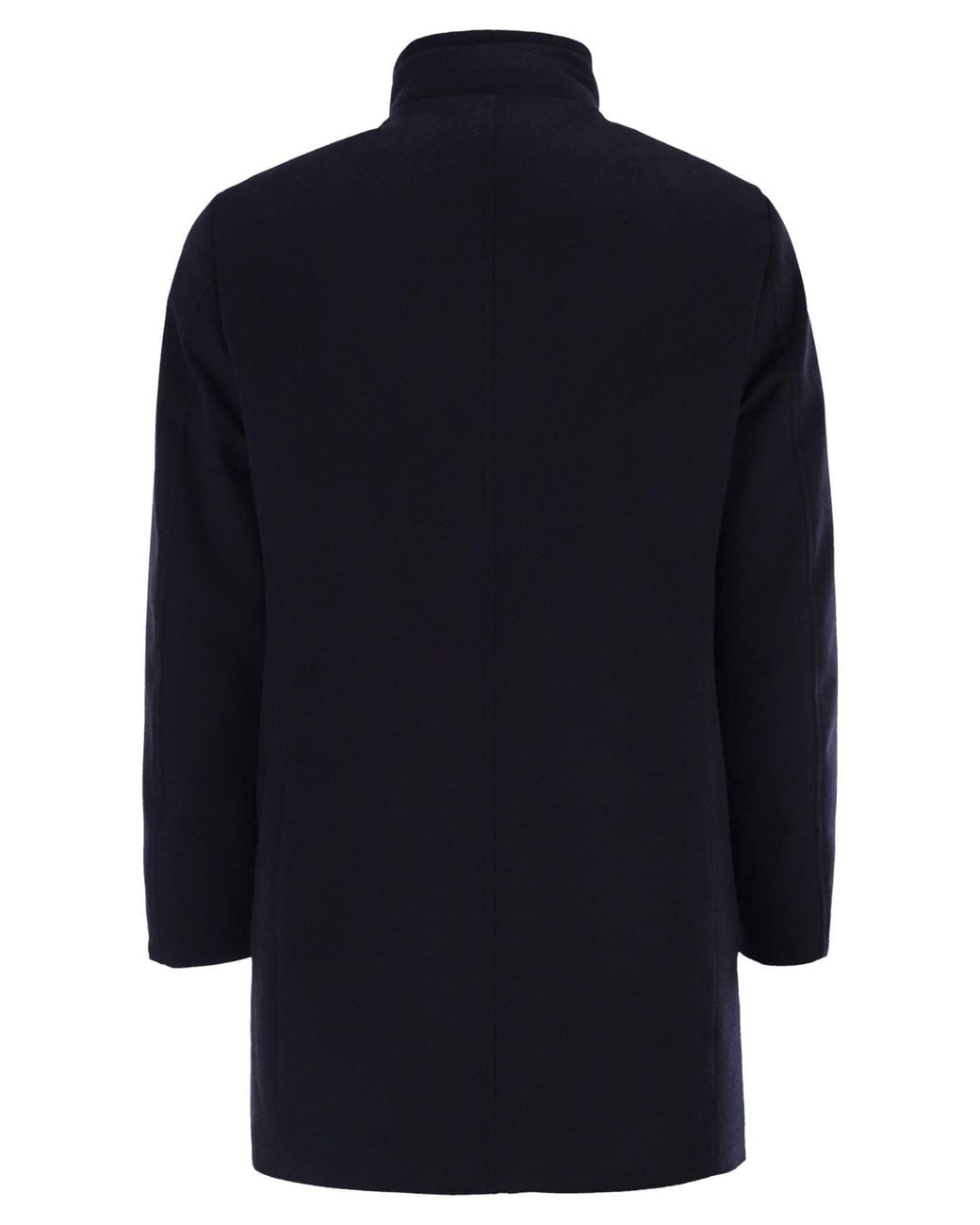 Moorer Blue Bond Single Breasted Cashmere Coat for men