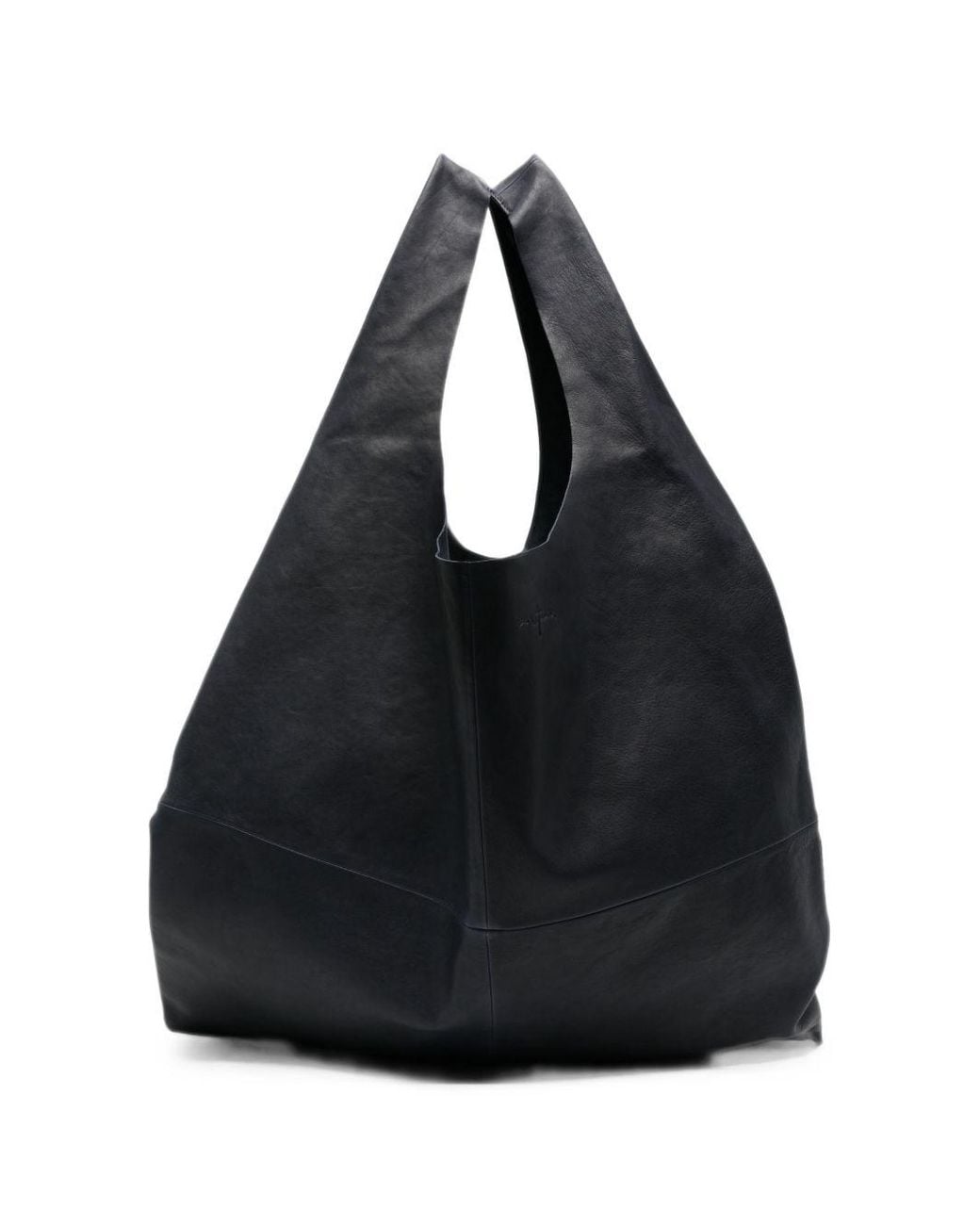 Cortana Black U Xl Leather Tote Bag