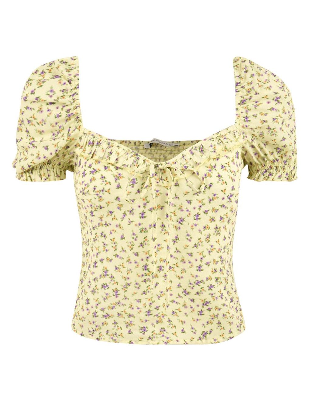 Mar De Margaritas Metallic Top