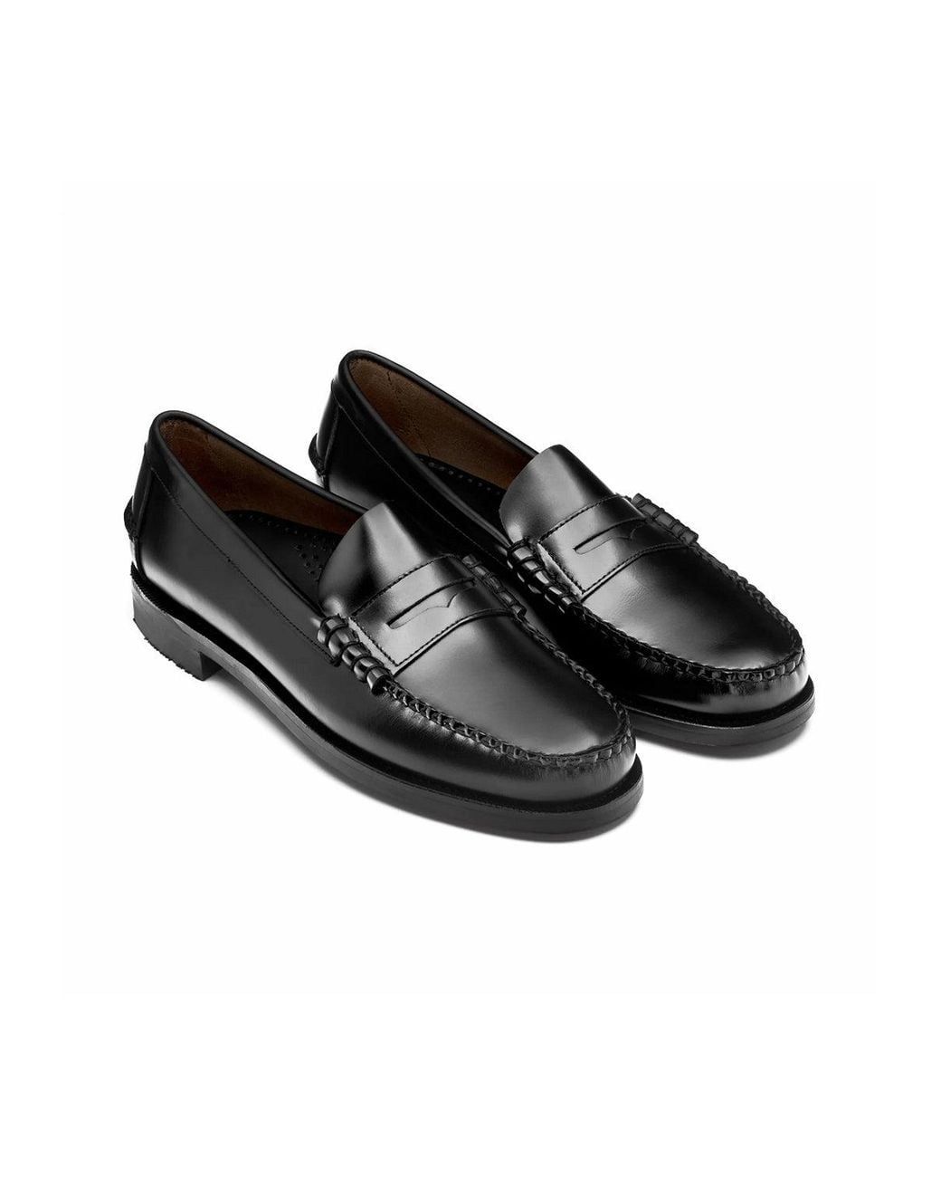 Sebago Black Flat Shoes