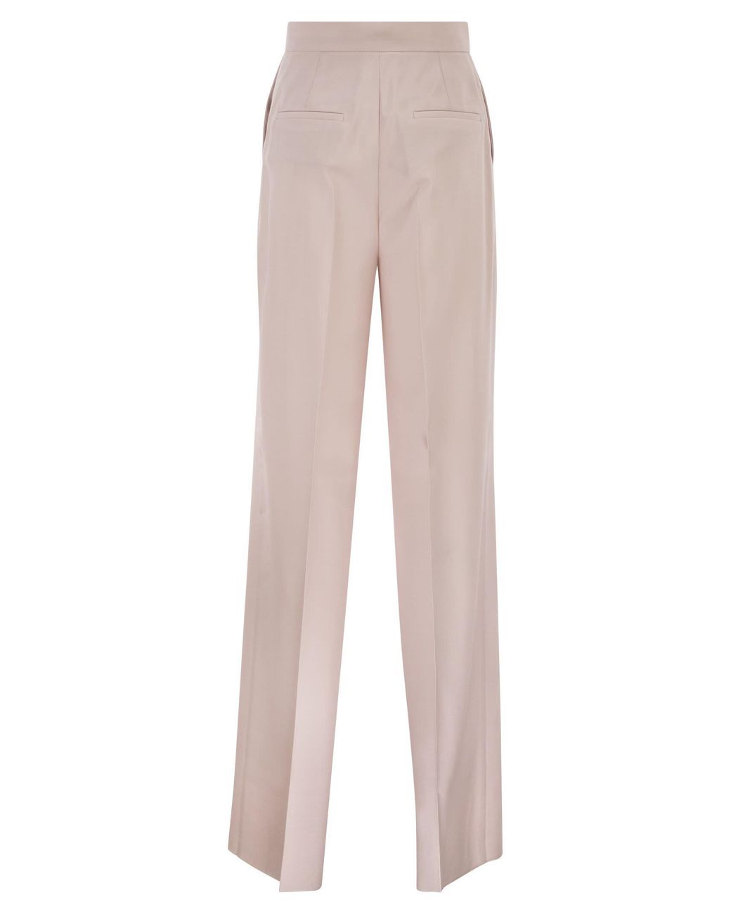 Max Mara White Maxmara Pantalone Mxmgirone Rosa