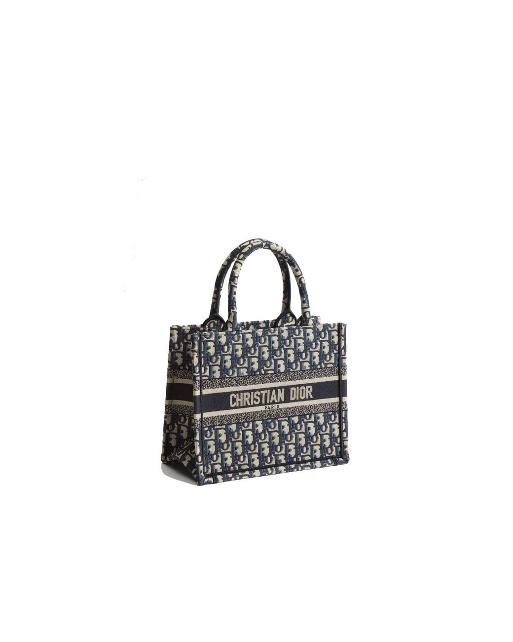 Dior Black Small Book Tote Bag