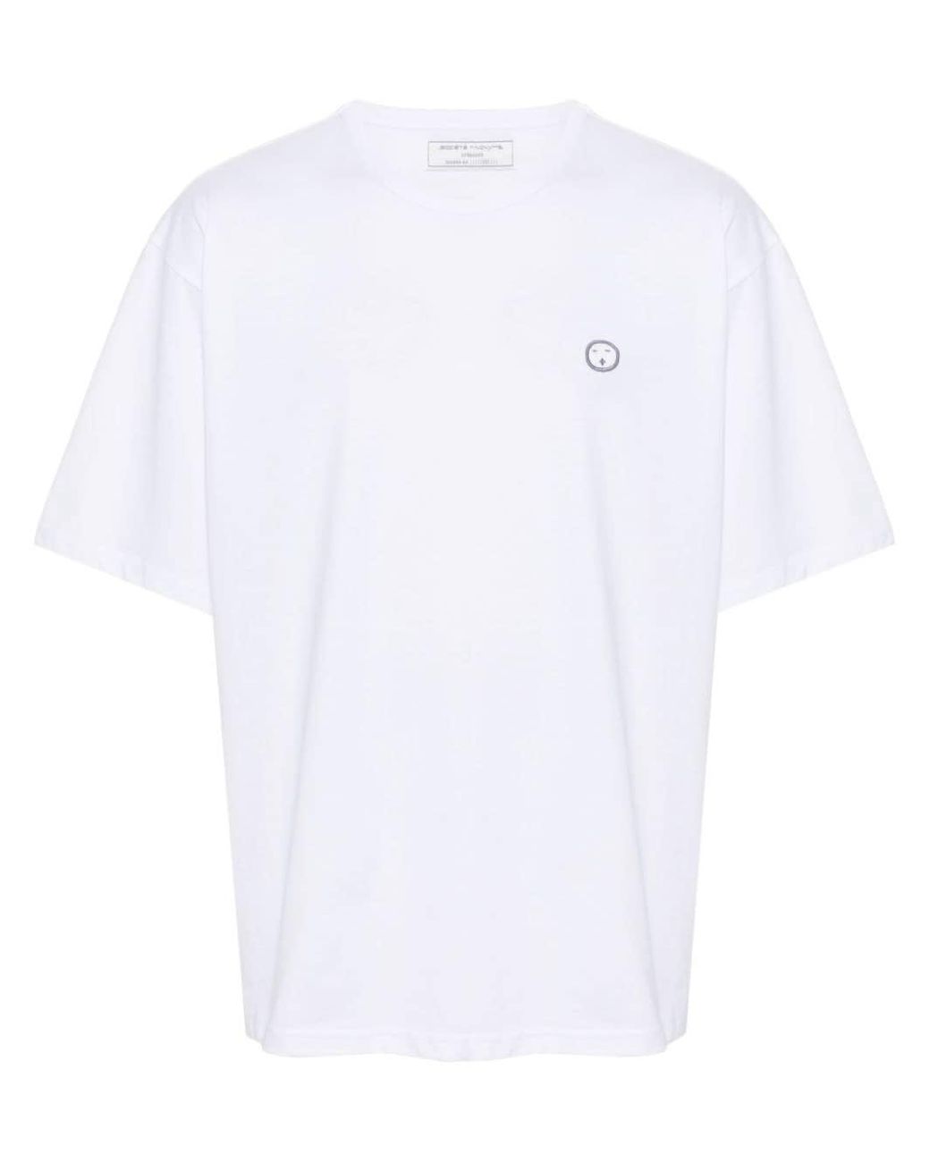 Societe Anonyme White Personas Cotton T-shirt for men