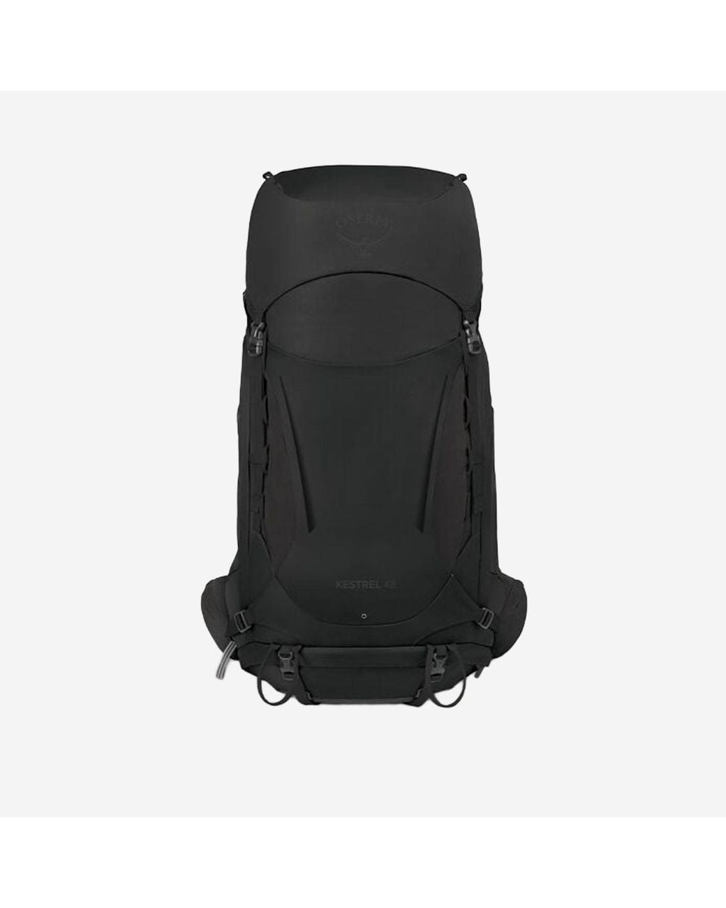 Osprey Black Kestrel 48 Backpack for men
