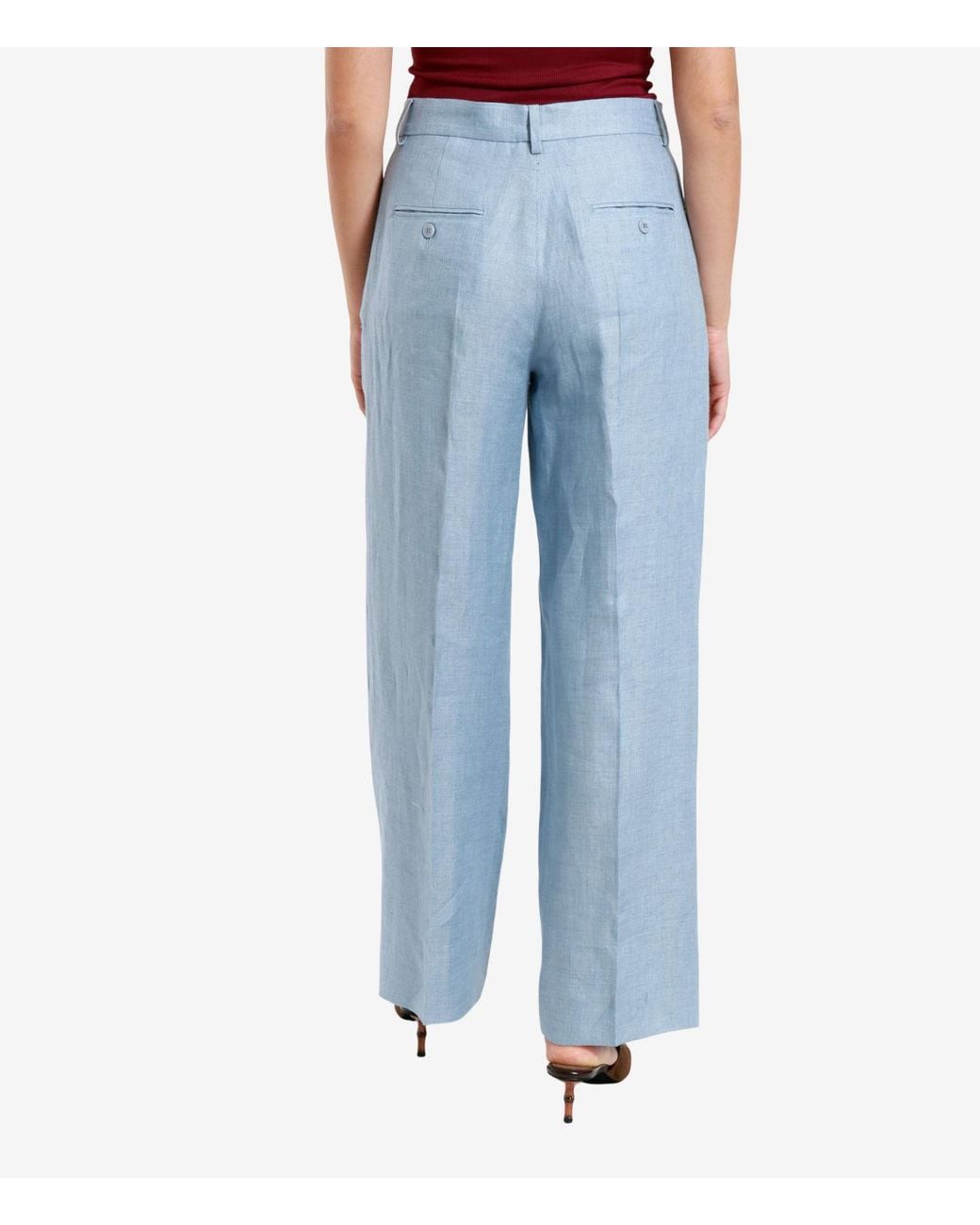 Weekend by Maxmara Blue Hose Hellblau
