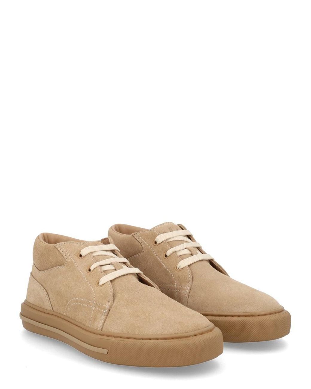 Hogan Natural H691 Calfskin Suede Low-Top Loafers for men