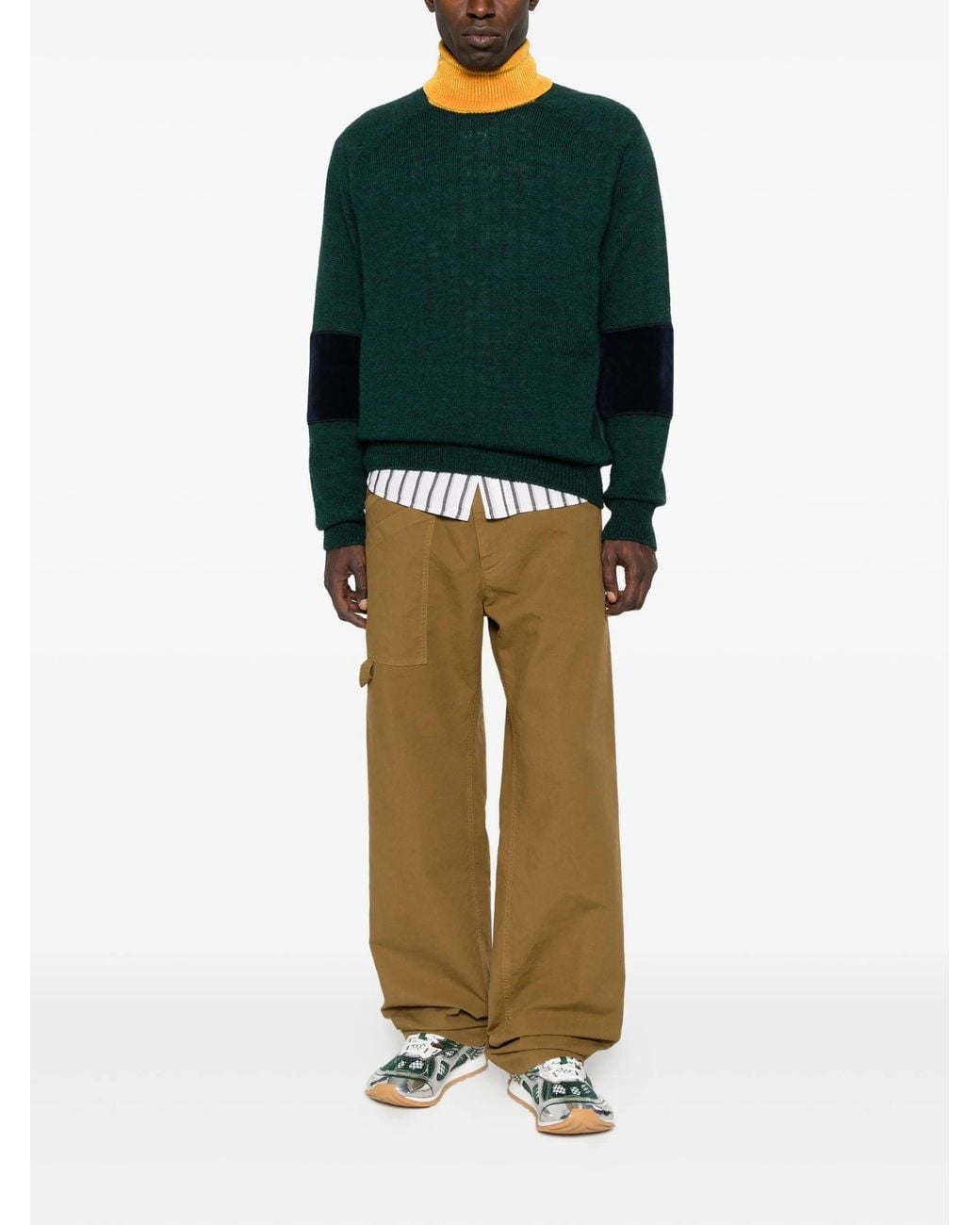 1989 STUDIO Green Turtleneck Sweater